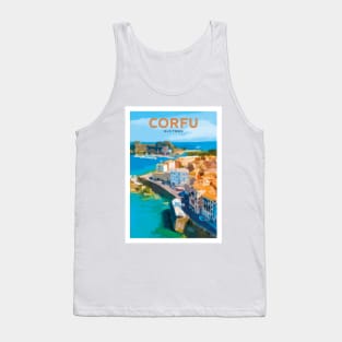 Corfu Old Town, Greece Tank Top